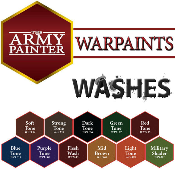 Army Painter Paint - Washes