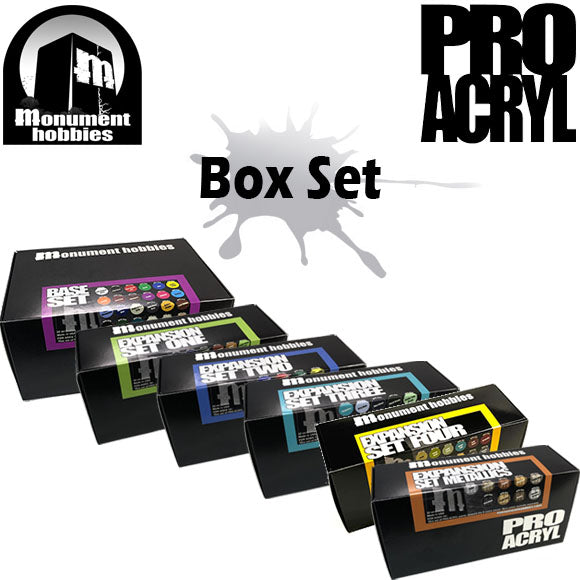 Pro Acryl Paints - Box Set